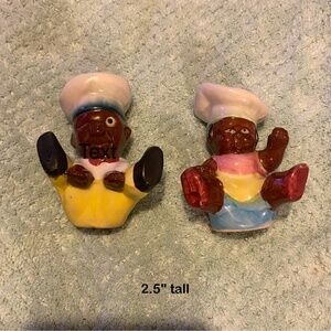 Vintage Americana Salt n Pepper shakers